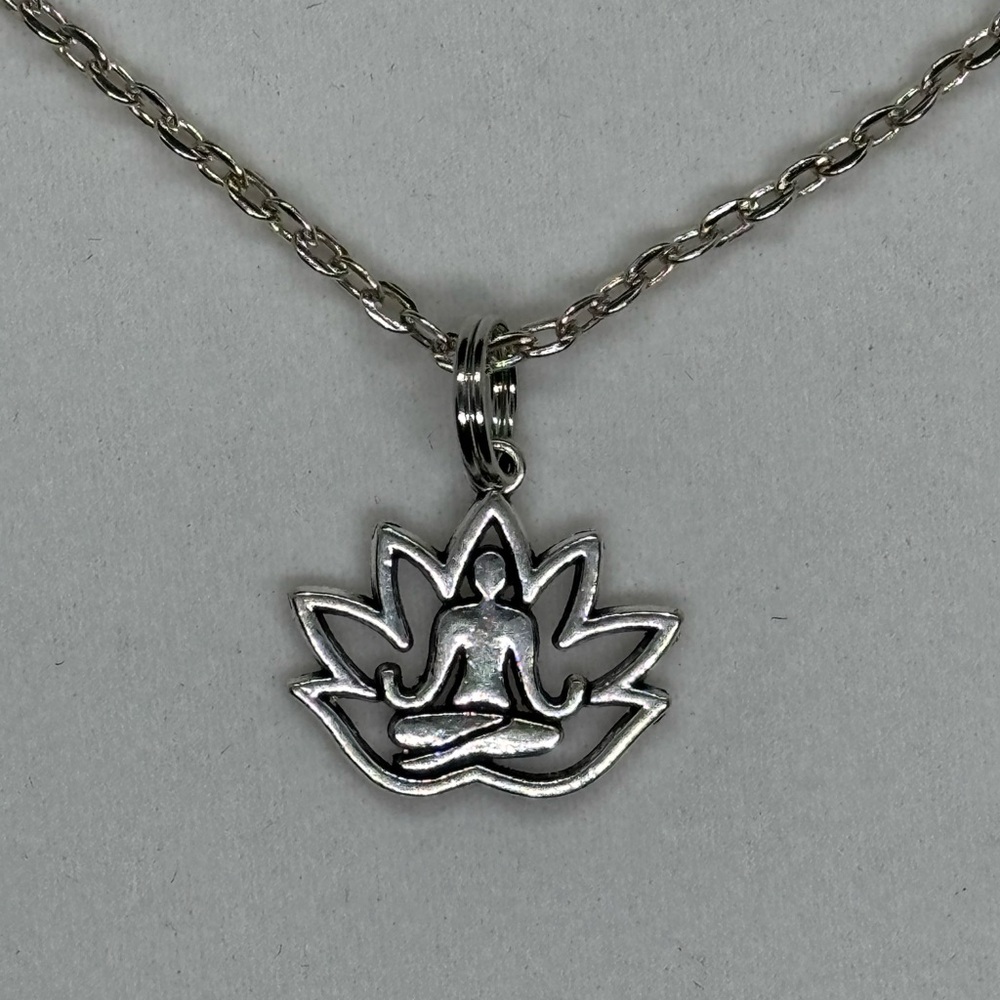 2 for $25 Lotus Meditating Pendant Necklace